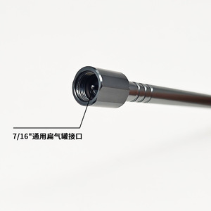 Camping <b>Stove</b> Burner Extension Rod 200mm Metal Portable Outdoor Gas Fuel One-piece Structure - Product Image 3
