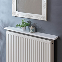 Étagère de couverture supérieure de radiateur personnalisée, étagère de radiateur en bois de taille personnalisée