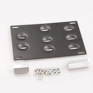 JDMotorsport88 Parachoques delantero Aluminio JDM Gancho de remolque Soporte de montaje para matrícula Perno para Toyota GT86 Scion FRS BRZ - Product Image 3