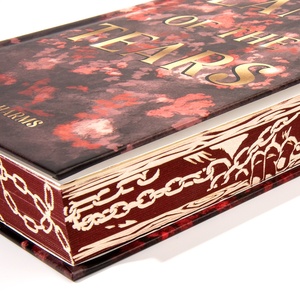 Livre de luxe à couverture rigide supérieure, reliure thermofusible, papier cartonné holographique, auto-édition - Product Image 4