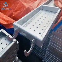 Planches en acier pour échafaudage homologuées CE pour une plateforme de travail robuste et sûre, plancher métallique pour échafaudage