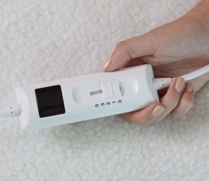 2024 Nieuwe Trend Ultrasone Elektrische Onderdeken, 0-1-2-3-0 Warmte-Instellingen, Niet-Geweven Stof, 150*80Cm, Snelle Verwarming - Product Image 4
