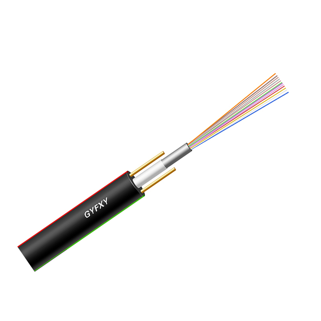 NECERO GYXY Unitube Black Bulk Fiber Optic Cable Non - Armored 12 Cores G652D GYXY