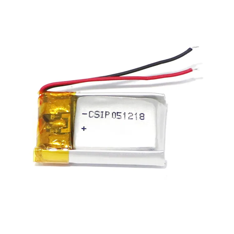 051218 Lithium Polymer Battery Rechargeable High Quality 3.7v 200mah RECHARGABLE 12 Months >800times Accepted CN;GUA Stock CSIP