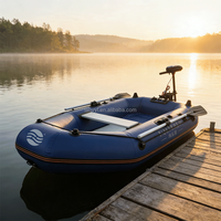 Yacht sportif électrique haute vitesse, monoplace, léger, en PVC durable, radeau gonflable pliable, bateau de sauvetage d'urgence stable