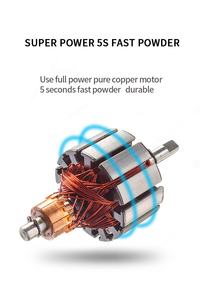 304 in acciaio inox lame USB ricaricabile macinacaffè elettrico portatile - Product Image 6