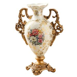 Jarrón de resina de lujo europeo moderno con base oscilante para centros de mesa de boda - Product Image 4