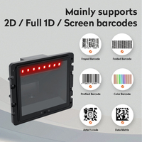 Módulo de escáner de código QR JR SE60 UsbZREADER Lector de código de barras 1D/2D para control de acceso de quiosco de pago y máquinas expendedoras-en stock