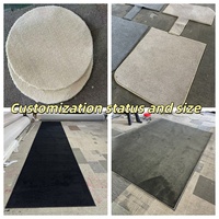 Tapis de sol en fil bouclé torsadé PP à haute densité, ignifuge, pour circulation intensive, tapis de couloir commercial