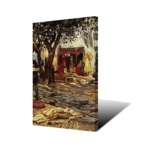 Stampa Digitale su <span class=keywords><strong>Tela</strong></span> di Alta Definizione 'Idle Yard' <span class=keywords><strong>per</strong></span> Decorazione d'Interni - Product Image 3