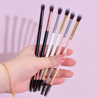 Brosse de nettoyage à double face pour extensions de cils, marque privée