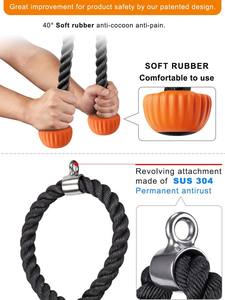 อุปกรณ์ออกกำลังกาย<span class=keywords><strong>ราคา</strong></span>ดี สำหรับฝึกกล้ามเนื้อ สายดึงกล้ามเนื้อ<span class=keywords><strong>หลัง</strong></span>และไทรเซ็ป อุปกรณ์เสริมสายเคเบิลสำหรับออกกำลังกาย - Product Image 3