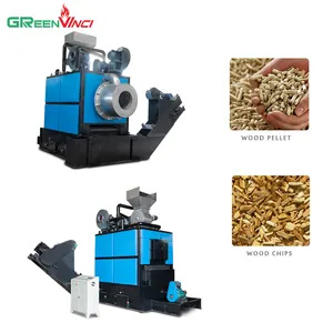 Factory price wood pellet wood chips biomass gasification burner for boiler