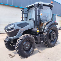 Tracteur miniature à roues Innovi 50HP 4WD de qualité export certifié ISO avec pompe et boîte de vitesses, multifonctionnel et durable pour l'agriculture