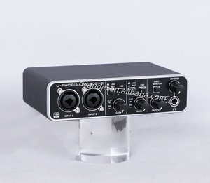 UMC202HD Wireless USB External Audio Sound Card MIDI Interface <strong>Mic</strong> Preamps 10 Devices Supported Studio Recording Noise - Product Image 1