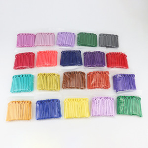 Ligaduras Ortodónticas Transparentes de Elastómero de Colores, Paquete de 40 Tiras para Corrección Dental - Product Image 4