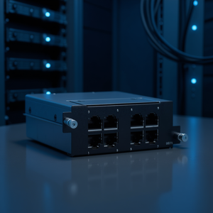 Commutateur Ethernet modulaire Moxa RM-G4000-8GTX, 8 ports Gigabit, commutateur industriel d'entreprise - Product Image 3