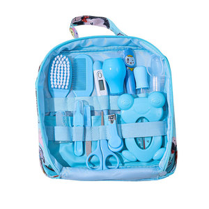 Juego de bolsas para el cuidado del bebé, productos para bebés recién nacidos, aspirador <span class=keywords><strong>Nasal</strong></span> para bebés, cortaúñas, termómetro, cuidado de limpieza diario - Product Image 1