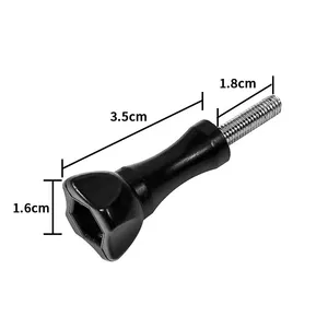 Acier inoxydable fini mat 10 pièces ensemble de vis à oreilles longues antirouille pour GoPro Hero 13 12 11 10 9 7 6 autre caméra d'<span class=keywords><strong>action</strong></span> - Product Image 4