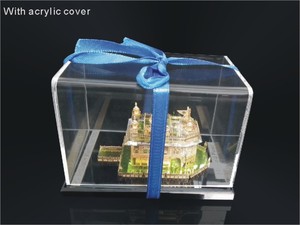 Ấn Độ Mô Hình Xây Dựng Nổi Tiếng Mô Hình Đền Pha Lê Ở Ấn Độ. - Product Image 5