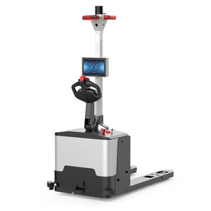 Reeman 1.5 T Zelfladende Stapelwagen Geautomatiseerde Geleide Pallettruck AGV Heftruck met LiDAR Automaatbestuurde Heftruck Veiligheidsfuncties - Product Image 2