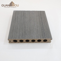Revêtement de terrasse en composite WPC imperméable, brossé, rainuré, bois-plastique, antidérapant, pour piscine et jardin