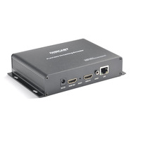 Codificador de transmisión IPTV HEVC HD In/Loopout H.264/H.265 1080P HD, compatible con NDI/HX