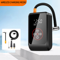 Gonfleur de pneus PCMOS, pompe de gonflage de voiture sans fil, 150 psi, démarrage et arrêt automatiques préréglés, pompe de gonflage de ballon de basket, pompe à air de voiture