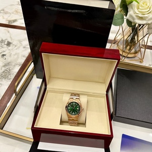 Reloj Vacheron de Alta Gama con Movimiento Mecánico Automático, Esfera con Patrón Solar, Diseño Simple, Visualización de Fecha, Resistente al Agua, Constantins - Product Image 1