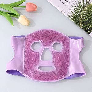 <b>Ice</b> Face Mask <b>Reusable</b> Face <b>Ice</b> <b>Pack</b> Cooling <b>Ice</b> Mask for Puffiness Facial Routine Headache Skin Care - Product Image 3