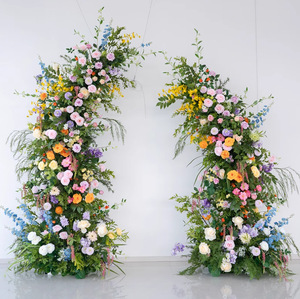 Arche de fleurs artificielles durable et très rentable pour une utilisation multi-scènes, décoration de mariage et d'événements commerciaux - Product Image 1