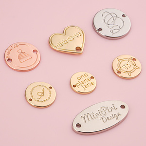 Étiquettes métalliques pour vêtements, logos de marques, vente en gros, étiquettes métalliques personnalisées pour vêtements - Product Image 6