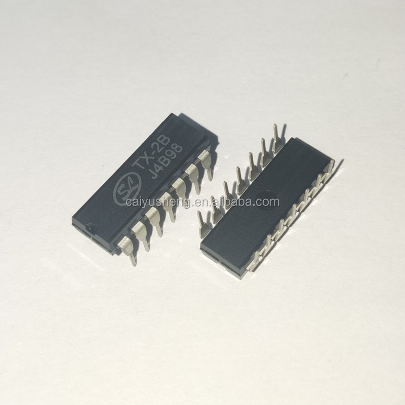 10 Paia TX2B / RX2B DIP-16 IC – Set 20 Pezzi Per Telecomandi, Marca Smw