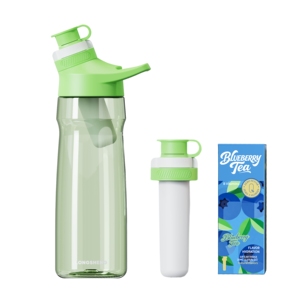 2025 Neues Design Aromatisierte Wasserflasche mit Anpassbarem Farblogo und Fruchtkapsel - Product Image 3