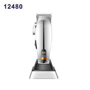 Kemei เครื่องตัดผมโฆษณา12480, ปัตตาเลี่ยนตัดผมมืออาชีพเครื่องตัดผมใบมีดไร้สายปรับได้ - Product Image 6