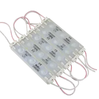 삼성 칩 SMD 2835 3 Led 사출 Led 모듈 12V 렌즈 방수 3W 화이트 Led 기호 상점 배너 채널 편지