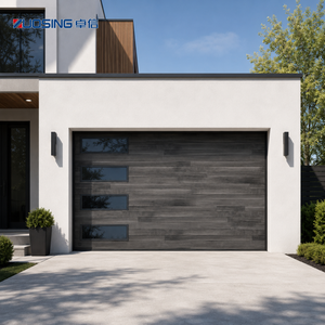 <span class=keywords><strong>Porte</strong></span> <span class=keywords><strong>de</strong></span> <span class=keywords><strong>garage</strong></span> <span class=keywords><strong>isolante</strong></span> en verre intégral résistante aux chocs pour une seule voiture, idéale pour la rénovation extérieure <span class=keywords><strong>de</strong></span> la maison - Product Image 1