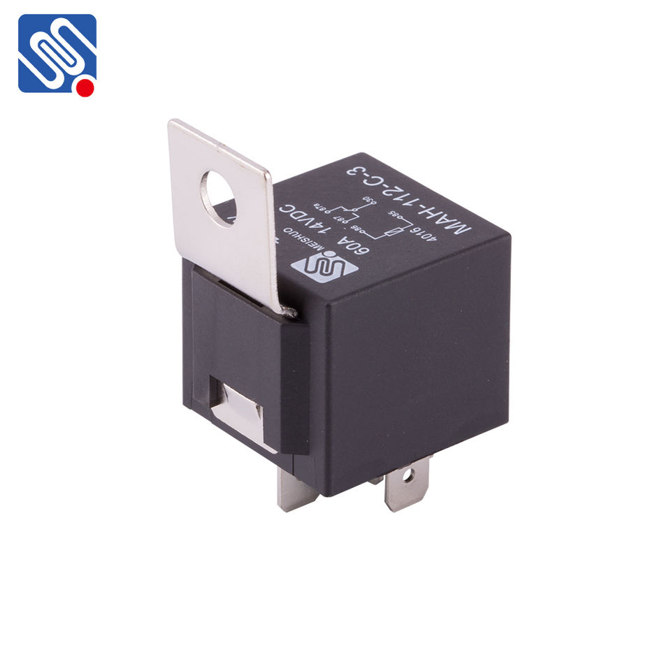 Meishuo MAH-S-112-C-3 Waterproof Type Universal Automotive 30a 12 Volt Auto Relay 12v 40a