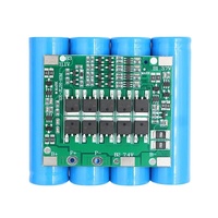 Carte de protection de batterie au lithium 3S 4S 40A avec équilibrage PCB BMS version améliorée pour outil électrique de perçage 18650