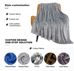 Manta <span class=keywords><strong>de</strong></span> Franela Jacquard con Estampado Verde, Personalizada, 50x60'', Suave y Cálida, para Invierno - Product Image 5