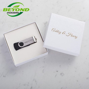 Tùy chỉnh cứng nhắc các tông giấy nắp và cơ sở với bọt chèn cho Móc Chìa Khóa <span class=keywords><strong>USB</strong></span> <span class=keywords><strong>Flash</strong></span> <span class=keywords><strong>Disk</strong></span> bao bì hộp - Product Image 4