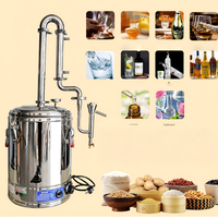 Machine de distillation d'huiles essentielles en acier inoxydable 98L, équipement de distillation à la vapeur, distillateur d'huiles essentielles
