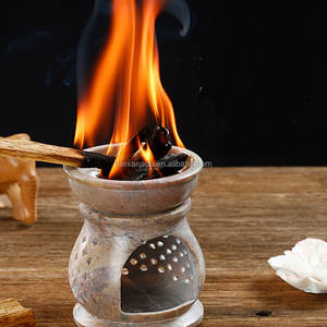 Moq bajo terapéutico 7-10G 10cm tallado con láser logotipo personalizado Palo Santo Perú 0 aditivos palos de madera curativa Natural al por mayor - Product Image 5