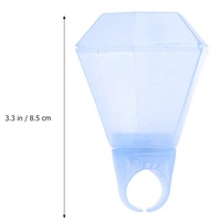 Fournisseurs de fête de nuit de poule allument l'anneau de tir de diamant tasse clignotante Led Barchelorette faveur de fête de mariage