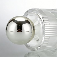 Flacons de parfum en verre transparent de qualité supérieure 30ml 40ml 50ml 100ml avec pulvérisateur, sérigraphie, logo personnalisé OEM/ODM, carton de 100 pièces
