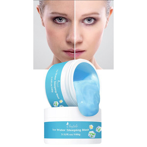 Masque de sommeil hydratant à l'eau glacée, Logo personnalisé, masque au collagène, marque privée, masque à l'eau glacée humide - Product Image 2