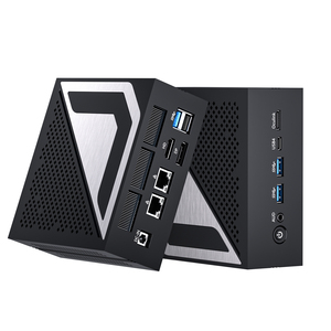 Nouveau mini <span class=keywords><strong>PC</strong></span> AI AMD Ryzen AI 300 12 cœurs 4 To NVMe SSD <span class=keywords><strong>Windows</strong></span> 11 OCuLink USB4 double LAN 2,5 G Wi-Fi <span class=keywords><strong>7</strong></span> 64 Go DDR5 - Product Image 6