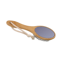 Nanzhu Outil de soin des pieds 2-en-1 certifié éco-responsable pour l'exportation, râpe exfoliante nano ovale pour les pieds, éliminateur de callosités et de peaux mortes