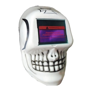 Ce ANSI tùy chỉnh cá nhân <span class=keywords><strong>Red</strong></span> <span class=keywords><strong>Skull</strong></span> Shape Auto thẫm màu Hàn Mũ bảo hiểm tại Trung Quốc - Product Image 6