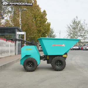 Mini camión volquete eléctrico Rhinoceros de 500kg con accesorio de cubo Nuevo camión cargador pequeño 4x4 XN500E - Product Image 4